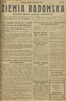 Ziemia Radomska, 1930, R. 3, nr 155