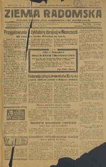 Ziemia Radomska, 1930, R. 3, nr 96
