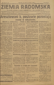 Ziemia Radomska, 1930, R. 3, nr 114