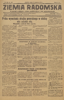 Ziemia Radomska, 1930, R. 3, nr 116