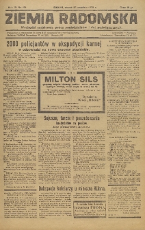 Ziemia Radomska, 1930, R. 3, nr 121