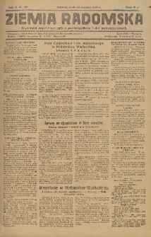 Ziemia Radomska, 1930, R. 3, nr 122