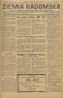 Ziemia Radomska, 1930, R. 3, nr 123