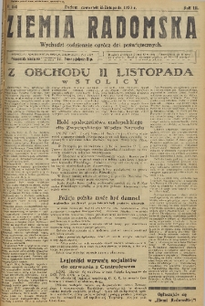 Ziemia Radomska, 1930, R. 3, nr 164