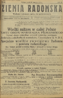 Ziemia Radomska, 1930, R. 3, nr 168