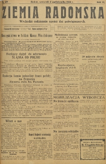 Ziemia Radomska, 1930, R. 3, nr 129