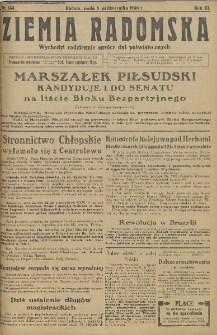 Ziemia Radomska, 1930, R. 3, nr 134