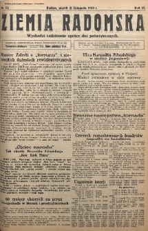 Ziemia Radomska, 1930, R. 3, nr 171