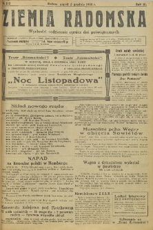 Ziemia Radomska, 1930, R. 3, nr 183
