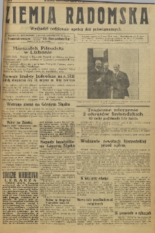 Ziemia Radomska, 1930, R. 3, nr 197