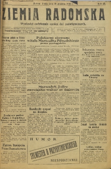 Ziemia Radomska, 1930, R. 3, nr 202