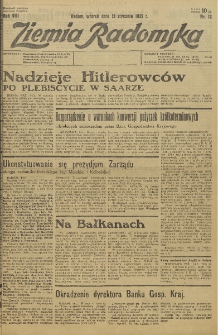 Ziemia Radomska, 1935, R. 8, nr 12