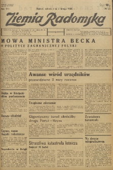 Ziemia Radomska, 1935, R. 8, nr 28
