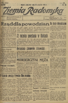 Ziemia Radomska, 1935, R. 8, nr 20