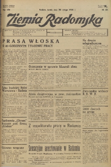 Ziemia Radomska, 1935, R. 8, nr 42