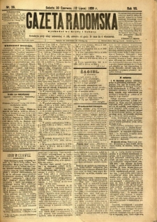 Gazeta Radomska, 1890, R. 7, nr 56