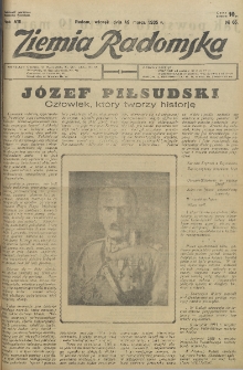 Ziemia Radomska, 1935, R. 8, nr 65