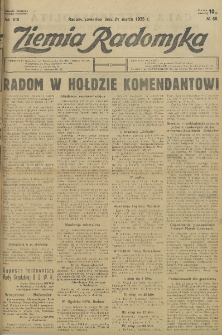 Ziemia Radomska, 1935, R. 8, nr 66