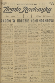 Ziemia Radomska, 1935, R. 8, nr 66
