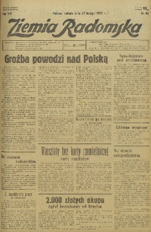 Ziemia Radomska, 1935, R. 8, nr 45