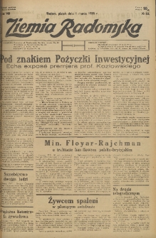 Ziemia Radomska, 1935, R. 8, nr 50