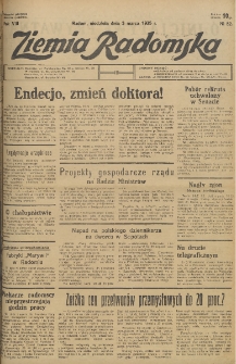 Ziemia Radomska, 1935, R. 8, nr 52