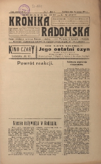 Kronika Radomska, 1918, R. 1, nr 7