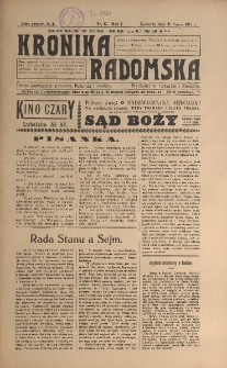 Kronika Radomska, 1918, R. 1, nr 17