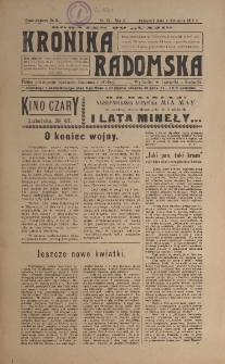 Kronika Radomska, 1918, R. 1, nr 18