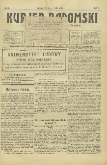 Kurjer Radomski, 1906, R. 1, nr 45