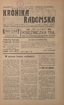 Kronika Radomska, 1918, R. 1, nr 25