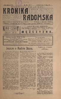 Kronika Radomska, 1918, R. 1, nr 29