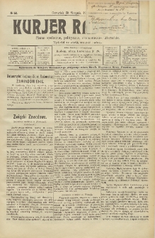 Kurjer Radomski, 1906, R. 1, nr 58
