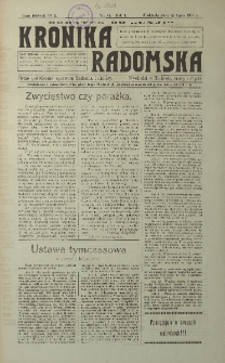 Kronika Radomska, 1918, R. 1, nr 47