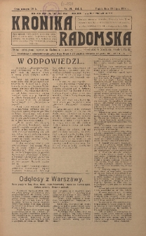 Kronika Radomska, 1918, R. 1, nr 49