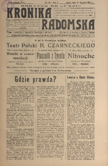 Kronika Radomska, 1918, R. 1, nr 66