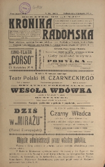 Kronika Radomska, 1918, R. 1, nr 95