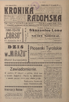 Kronika Radomska, 1918, R. 1, nr 101