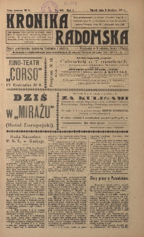 Kronika Radomska, 1918, R. 1, nr 109