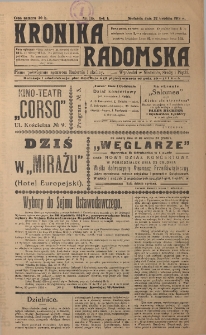Kronika Radomska, 1918, R. 1, nr 115