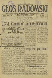 Głos Radomski, 1918, R. 3, nr 41