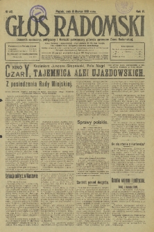 Głos Radomski, 1918, R. 3, nr 42