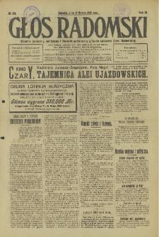 Głos Radomski, 1918, R. 3, nr 43