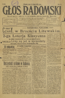 Głos Radomski, 1918, R. 3, nr 15