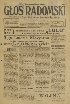 Głos Radomski, 1918, R. 3, nr 17