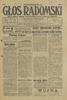 Głos Radomski, 1918, R. 3, nr 31