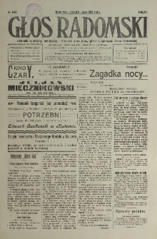 Głos Radomski, 1918, R. 3, nr 144