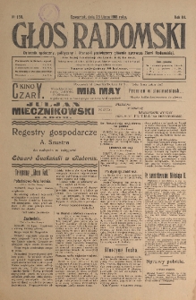 Głos Radomski, 1918, R. 3, nr 150