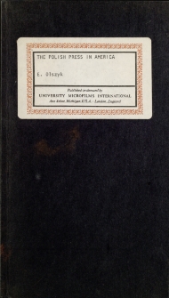 The Polish press in America