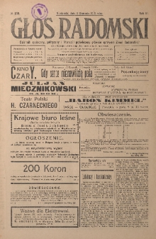 Głos Radomski, 1918, R. 3, nr 159